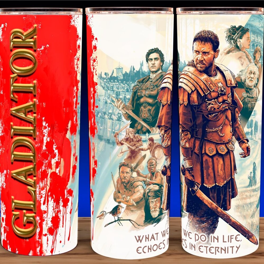 Gladiator Maximus Action Movie Cup Mug Tumbler 20oz